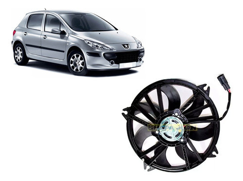 Electroventilador Peugeot 307 2001 2002 2003 2012 C/ Soporte 0