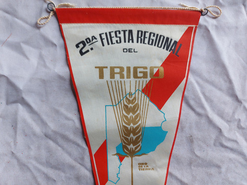Banderín 2da Fiesta Regional Del Trigo Club A Juventud Unida 1