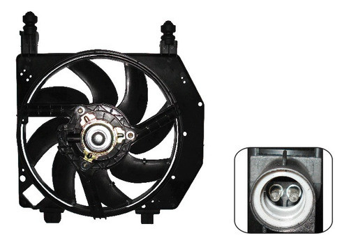 Electroventilador Ford Fiesta Lx N 1.3 Brasil C/a A Motor En 0