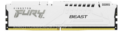 Memoria Kingston Fury Beast 32gb Ddr5 600mhz - White 1