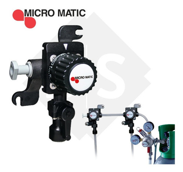 Regulador Micromatic Secundario Cerveza Artesanal 1 Regulador Micromatic Secundario Cerveza Artesanal 1