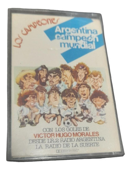 Los Campeones Argentina Campeón Mundial Cassette 0