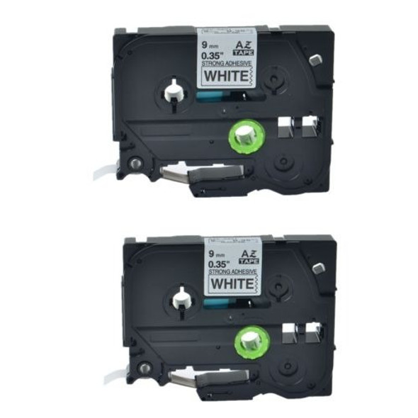 2pk Tzs221 Tzes221 Negro En La Etiqueta Blanca Cinta Para Br 0