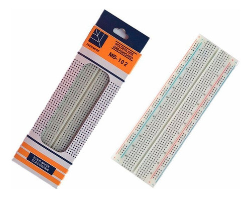 Protoboard Breadboard 830 Pontos/furos 0
