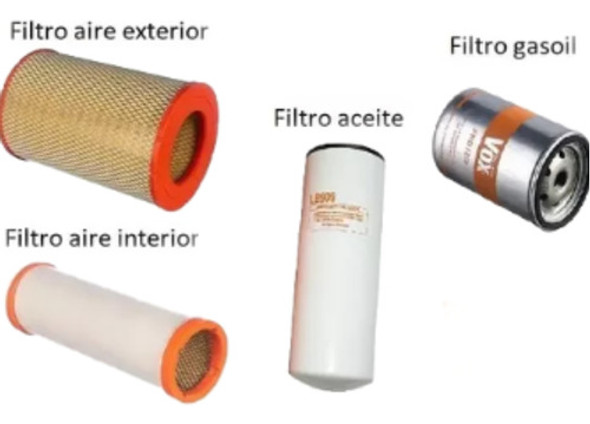 Kit Filtros Volkswagen 17220 17310 18310 6 Cil Vox 0