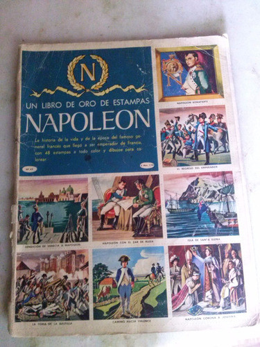Album  Napoleon,un Libro De Oro De Estampas Lleno, C/48 Pag. 0