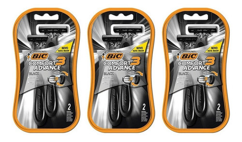 Bic Confort 3 Black Night Aparelho C/2 (kit C/03) 0