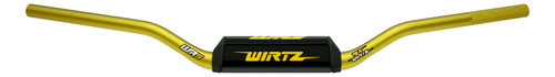 Manubrio Wr5 Dorado + Manija Honda Cr80 98-02 Wirtz 1