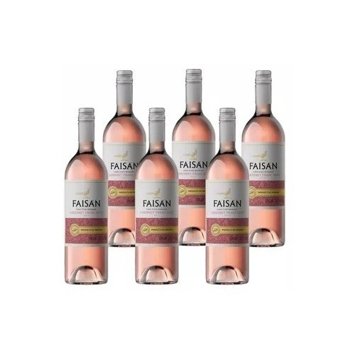 Vino Vcp Faisán Cabernet Franc Rose Botella 750 Ml Pack X 6 0