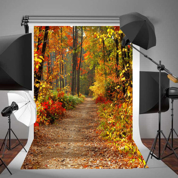Los 3x5ft Otoño Otoño Bosque Vinilo Fotografía Fondo Estudio 1