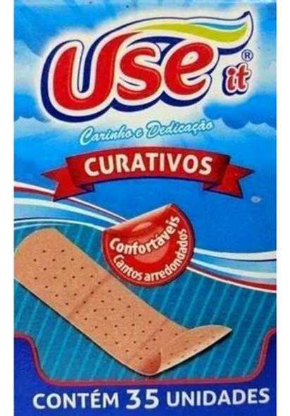 48 Curativo Use It Tipo Band-aid - Caixa Com 35 Unidades 0
