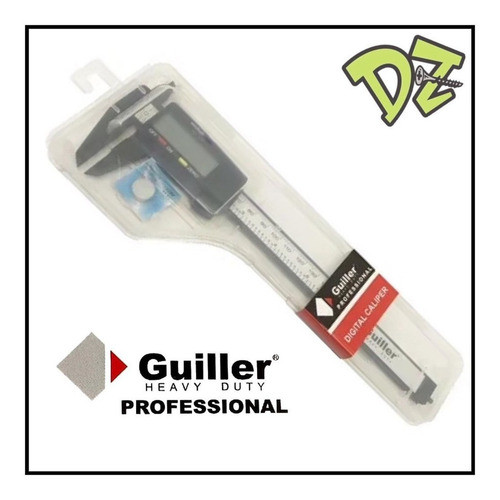 Calibre Digital Fibra De Carbono Guiller 150mm Vc-004-2b 1