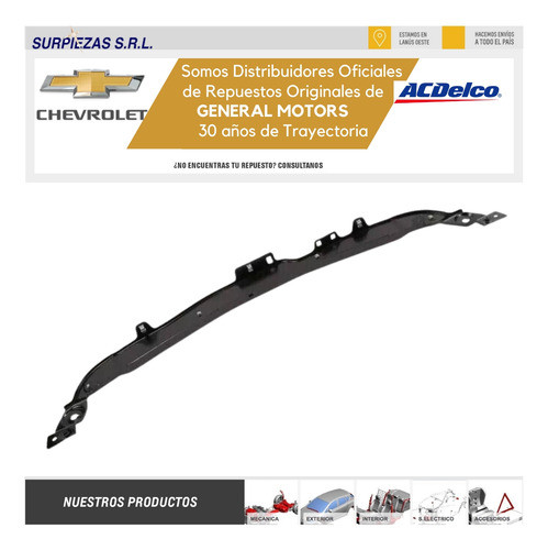 Soporte Frente Chapa Sup Cruze 17/ Chevrolet 3c 1