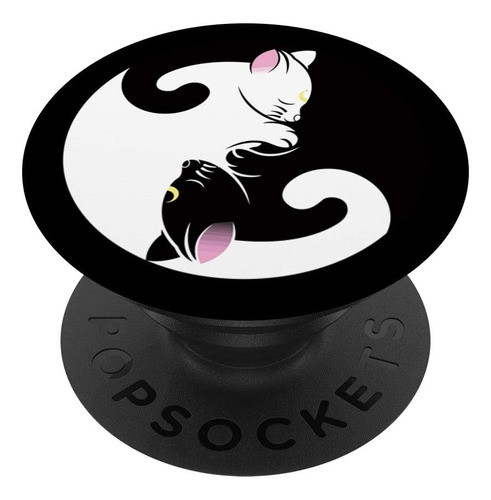 Anillo Para Celular - Gatos/ying Yang 0
