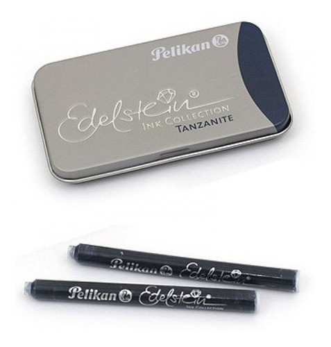 Cartucho Caneta Tinteiro Pelikan Edelstein Tanzanite C/ 6 0