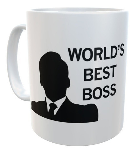 Taza Cerámica  World's Best Boss The Office #35 Sublimada 0