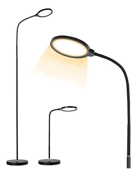 Gzbtech Lámpara De Pie Led Brillante 760lms, 3000-6500k Lámp 0 Gzbtech Lámpara De Pie Led Brillante 760lms, 3000-6500k Lámp 0