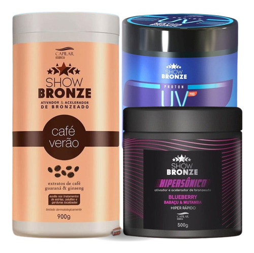 Acelerador Café Verão 900g + Matiza + Hipersônico Blueberry 0