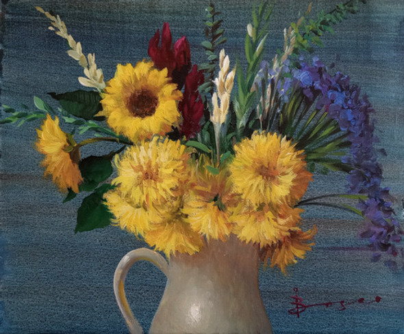 Pintura Óleo Sobre Tela 25x30cm Irisney Bosco 0