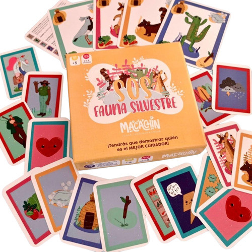 Juego De Mesa - Sos Fauna Silvestre  - Macachin 0