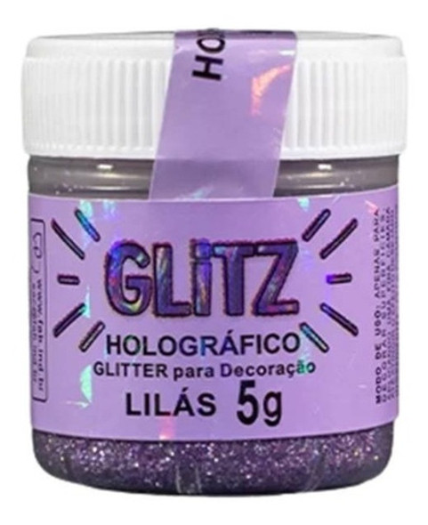 Glitter Holográfico Lilás Comestível Bolos E Doces Glitz 0 Glitter Holográfico Lilás Comestível Bolos E Doces Glitz 0
