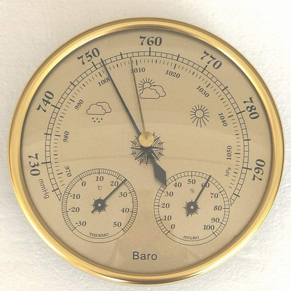 3 Em1 130mm Termômetro, Barômetro, Higrômetro, Estação 1