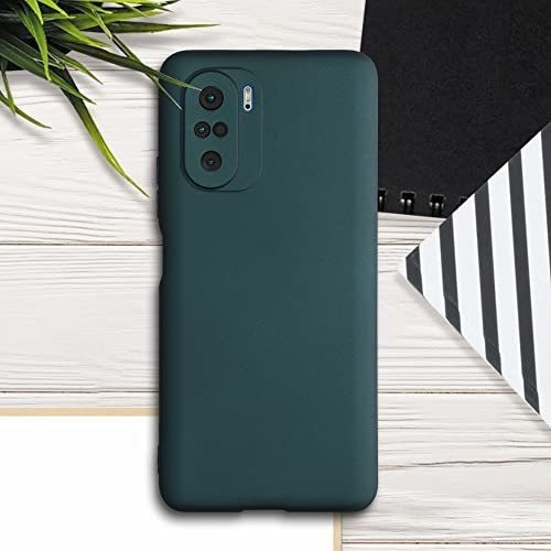Funda Para Xiaomi Poco F3 De Silicona - Verde Azulado 1