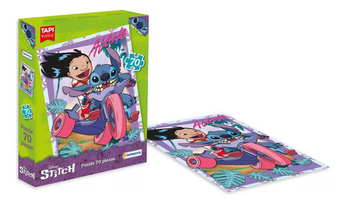 Puzzle 70 Piezas Rompecabezas Lilo Y Stitch Pelicula Disney 1