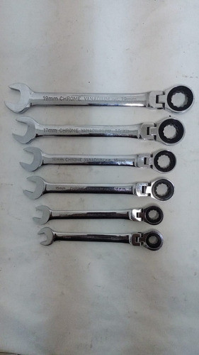 Llaves Combinadas Cardánicas. Chrome Vanadium. Aleman - T023 0