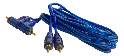 Cable Rca 5 Metros Audio Puntas 90° Grados Blauline Kta 1