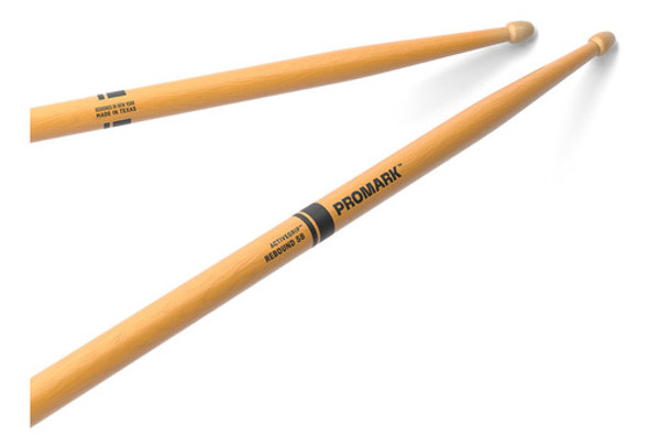 Par De Palillos Bateria Promark Activegrip Rebound 5b Clear 0