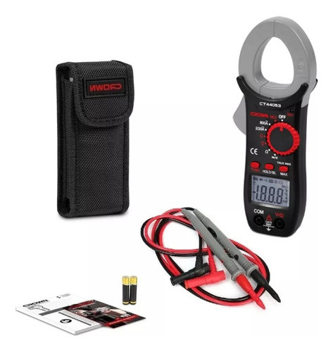 Pinza Amperimetrica Tester Digital Crown 600v - En Oferta 0