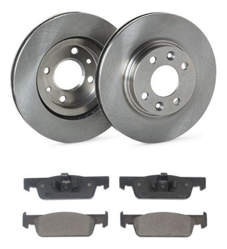 Kit Discos + Pastillas Freno Smart Forfour Fortwo 2014 - 0