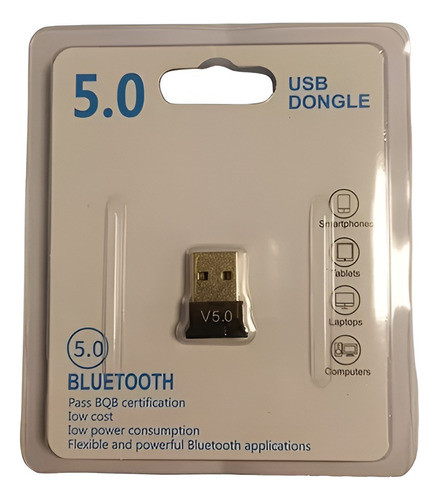 Adaptador Usb Bluetooth 5.0 Para Pc Laptop Notebook 0