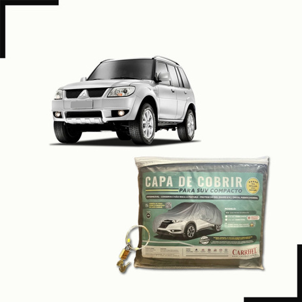 Capa Para Cobrir Mitsubishi  Pajero Tr4 Com Cadeado 0
