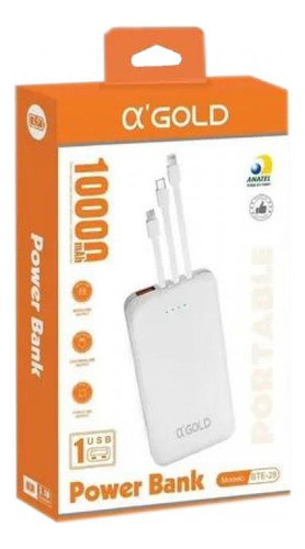 Powerbank Bte-28: 10000mah De Carga Rápida E Segura 0