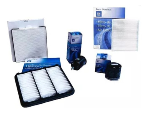 Kit De Filtros Chevrolet Spark 1.0 Nafta 2008/2010 0