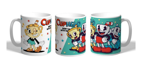 Taza De Ms. Chalice, Cuphead De Cerámica. 0