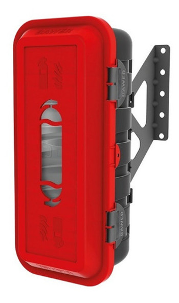 Caja Porta Matafuego Plastica 12kg Diam 180 S/kit Montaje C 1