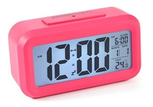 Reloj Digital Despertador, Alarma, Calendario Y Temperatura 1