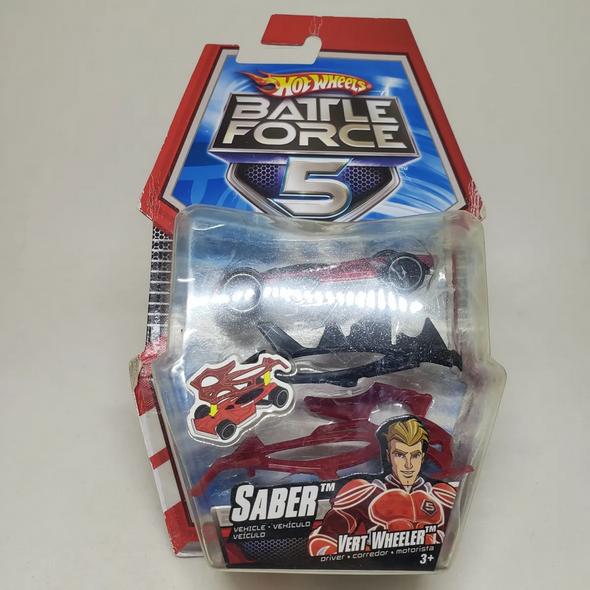 Hot Wheels Battle Force 5 Saber 2009 – Original Vintage Collectible