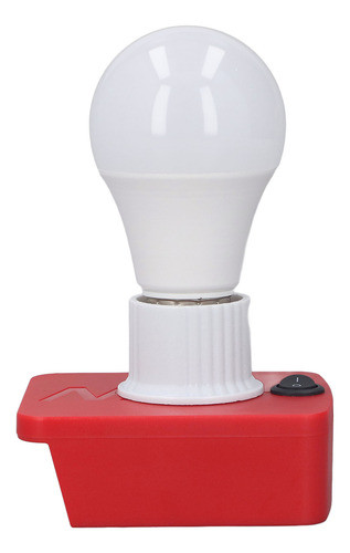 Lâmpada De Bateria De Lítio, Adaptador Portátil E27, Led, Fu 1