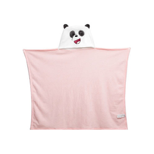 Cobertor Com Touca Da Coleção Urso Sem Curso - Panda 0