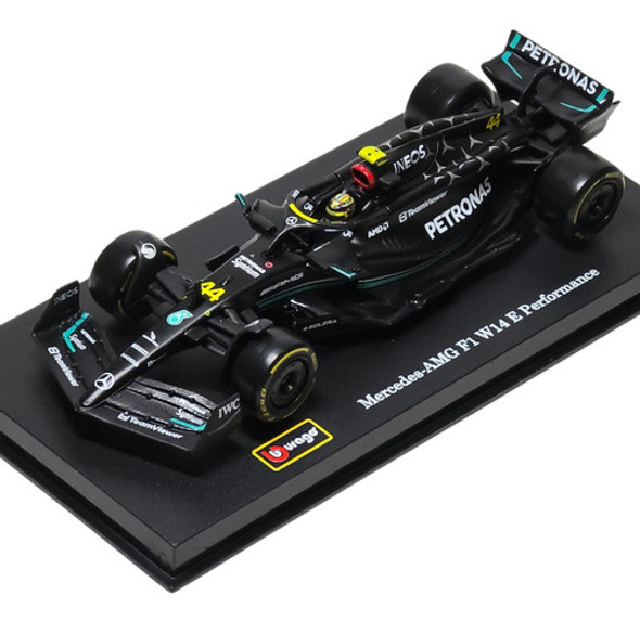Miniatura De Ferro F1 Mercedes W14 2023 1/43 13cm Bburago 1