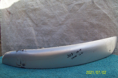Moldura Izquierda De Paragolpe Trasero De Peugeot 307 1