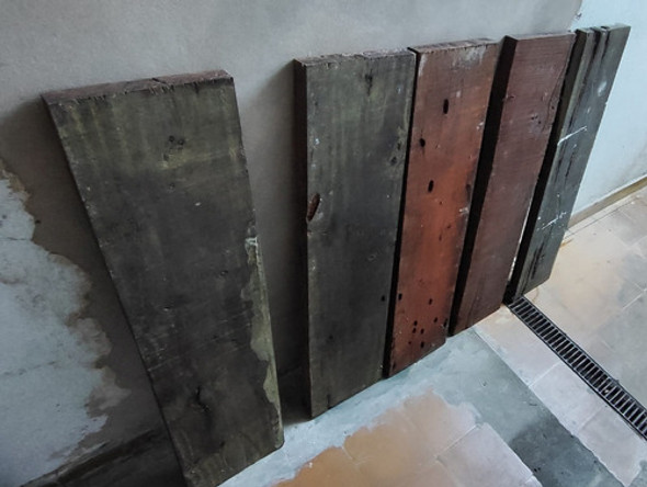 Durmientes Rústicos De Quebracho Colorado 1 Durmientes Rústicos De Quebracho Colorado 1