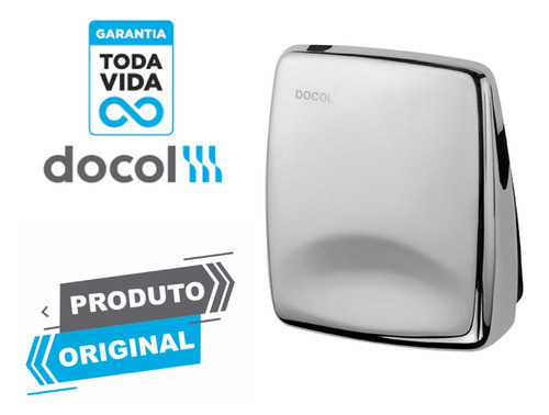 Kit 5 Acabamento Docol Para Válvula Descarga Luxus Original 1