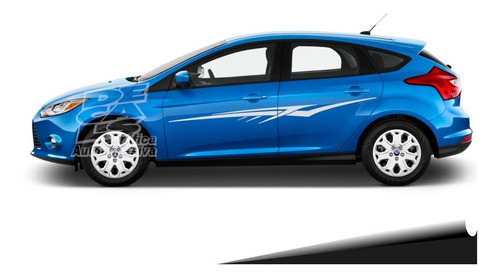 Calco Ford Focus Spear Juego Laterales 0