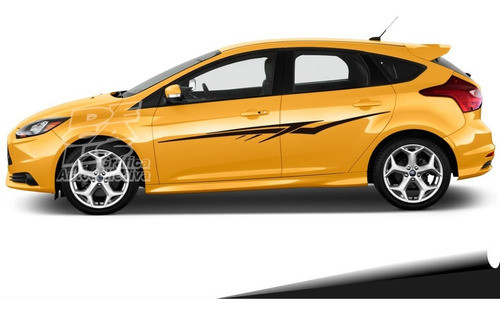 Calco Ford Focus Spear Juego Laterales 1