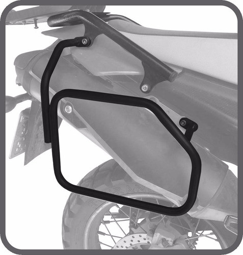 Afastador Alforge Yamaha Xt 660r Scam Xt660 Suporte Alforje 1